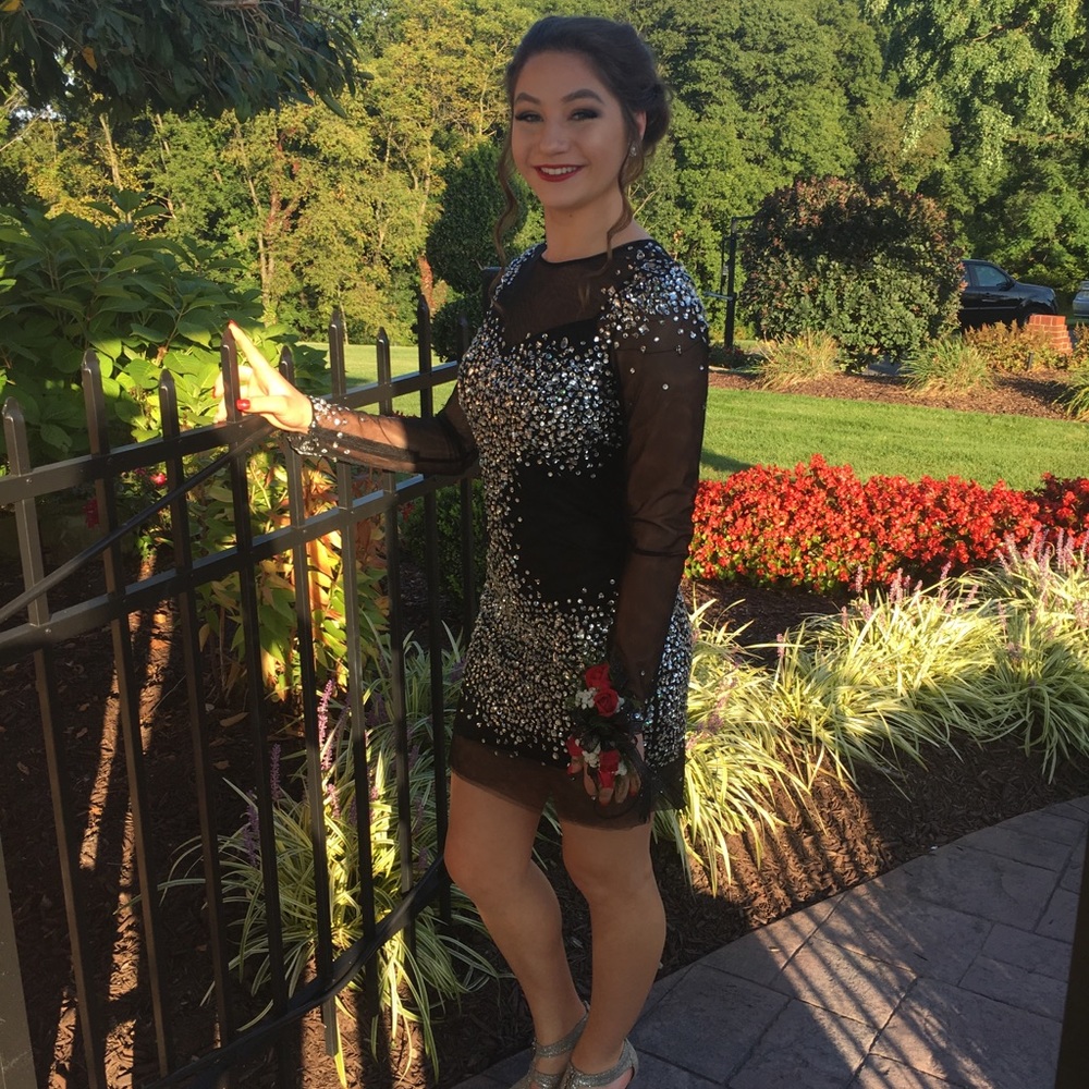 Sparkle homecoming dress